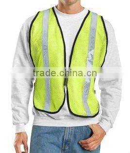 Unisex mortorcycle green safety vest&safety workwear