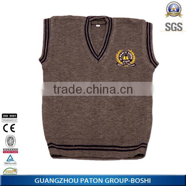 Guangzhou hot sell sweater cardigans 65polyester and 35rayon jumpers
