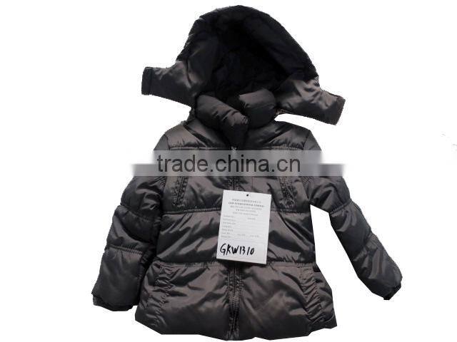 newest design comfortable children girls coat