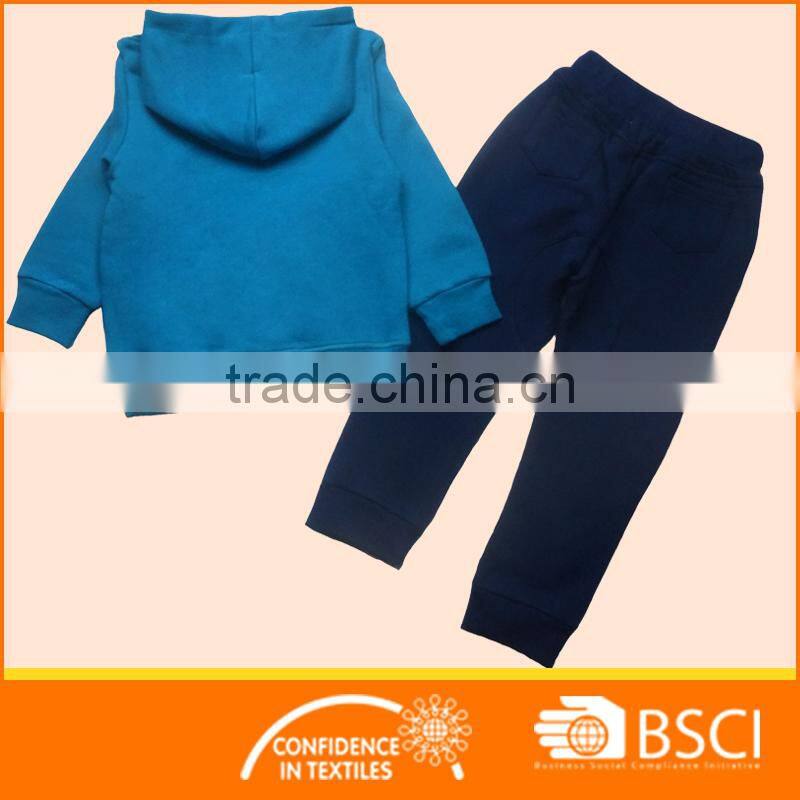 Boy Brush Fleece Jumper Winter Clothing Sets