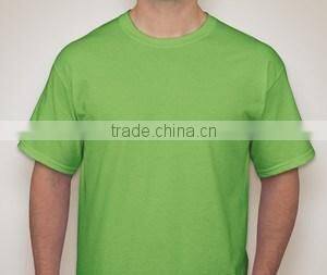 Plain Round Neck Tee shirt/ Custom your design