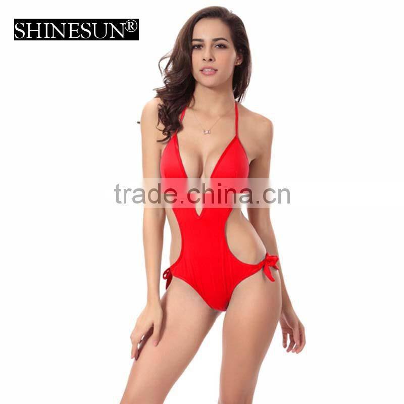 8-color swimsuit Thick padded chest pad hot girls xxx bikini photo PLUS size swimsuit swimsuit