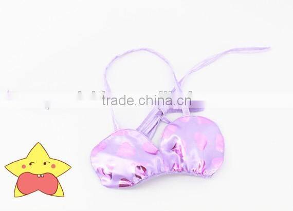 Summer time mermaid costume paillette shining design for baby girl swimsuit wholesale