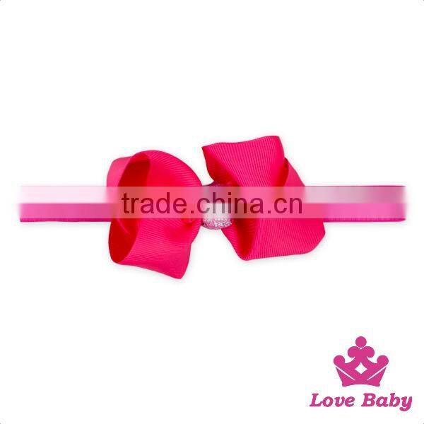 FDK265 Lovebaby Best Selling Plastic Flowers Lace Bandage Fancy Girls Accessories Headbands