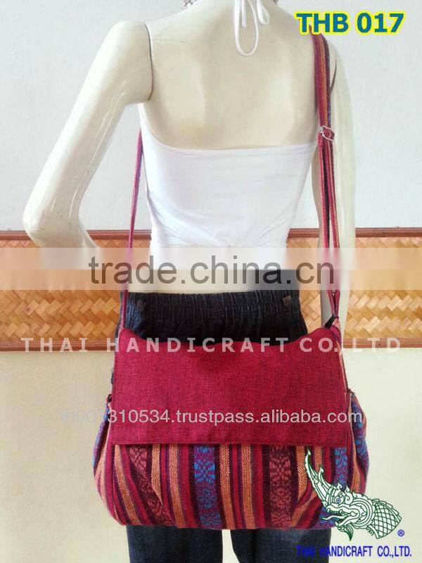 Thai Vintage HMONG woven fabrics shoulder bag handbag