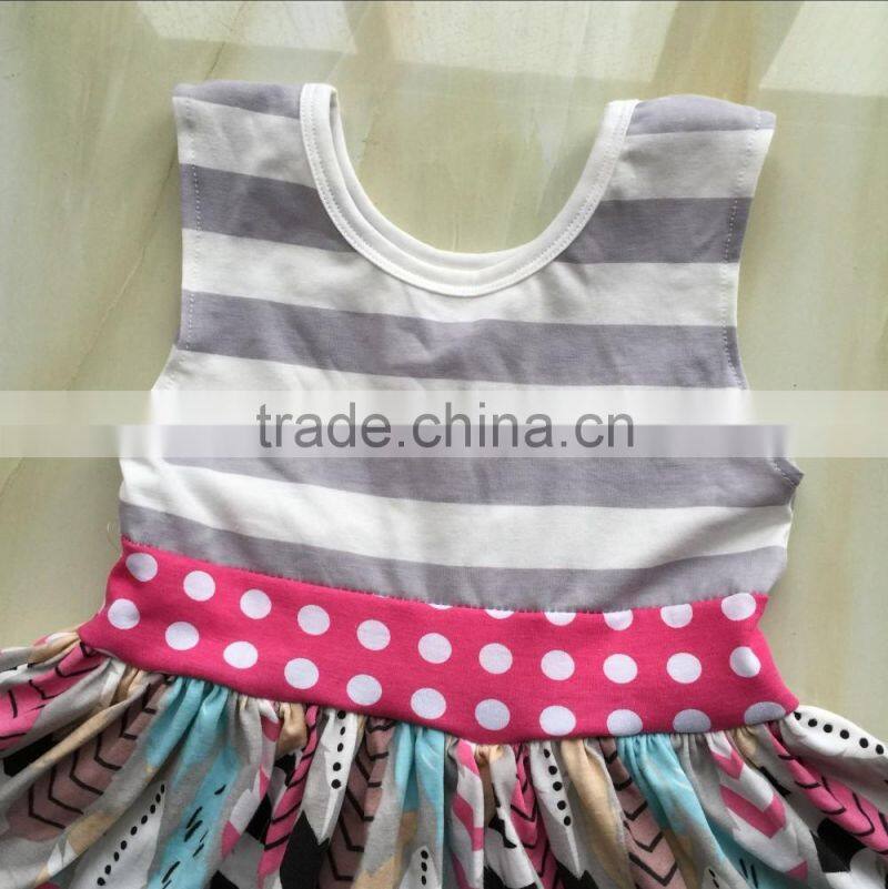 WY-018 baby girl summer dresses frock design party latest dresses online shopping