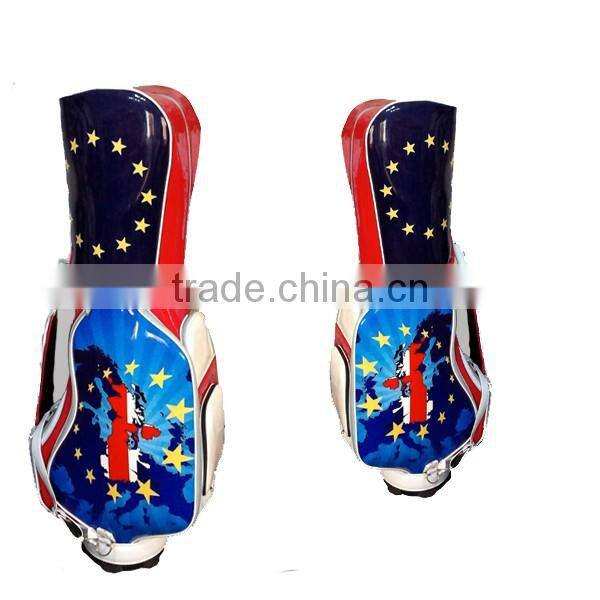 High quality Customized PU Golf staff bag