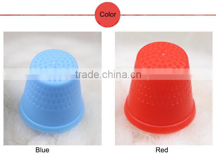 Hot Sale DIY Sewing Tools Mix Colors Plastic Sewing Thimble