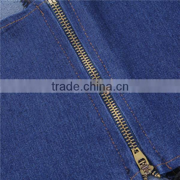 Denim Belt Waistband Black Deep Blue Size L