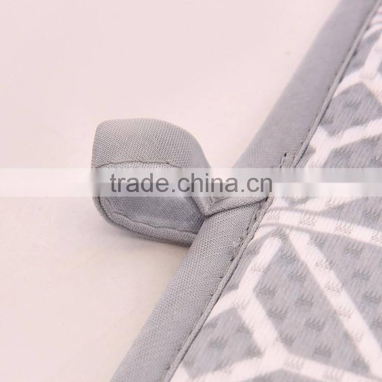 Factory supplier microfiber printing water absorbent kitchen dish drying mat