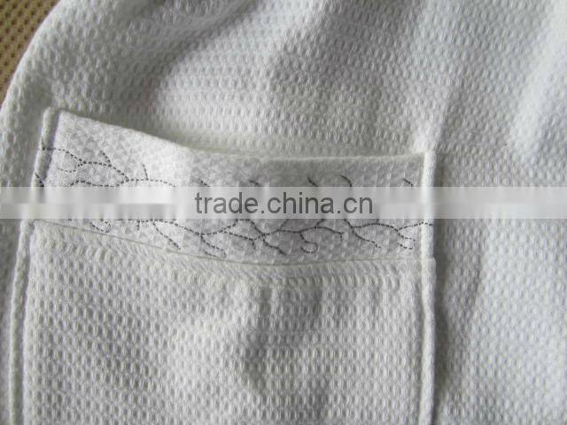 Microfiber embroidery kimono