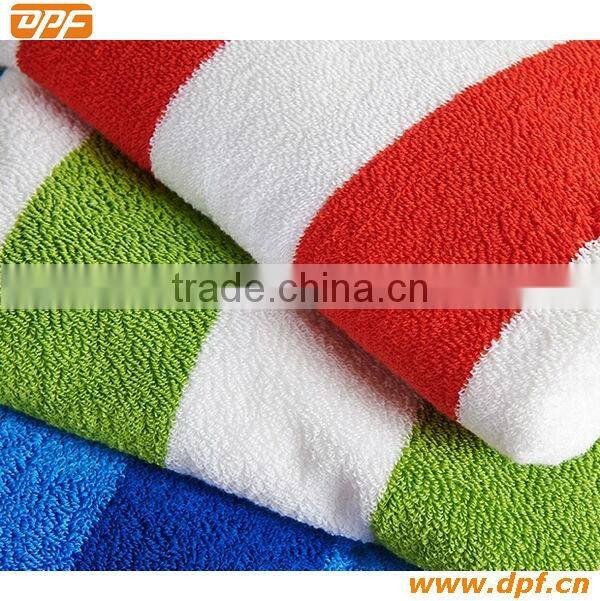 Hot sale 100% cotton yarn-dyed stripe personalized beach towel