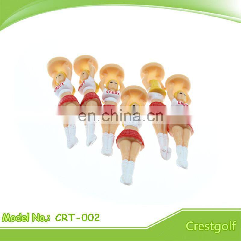 Golf lady Tee Beauty Girl Golf Pegs