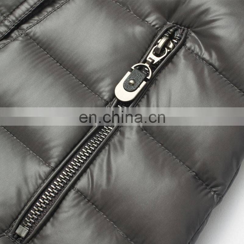 Elegant ladis down coat long pattern warm women down jacket