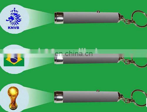 new items projector keychain led flashlight torch