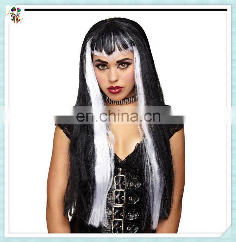 Adult Undertone Vampire Black White Halloween Witch Party Wigs HPC-0062