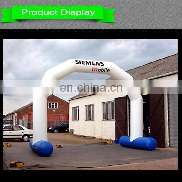 White advertising inflatable arch/door shaped arch design for decoration