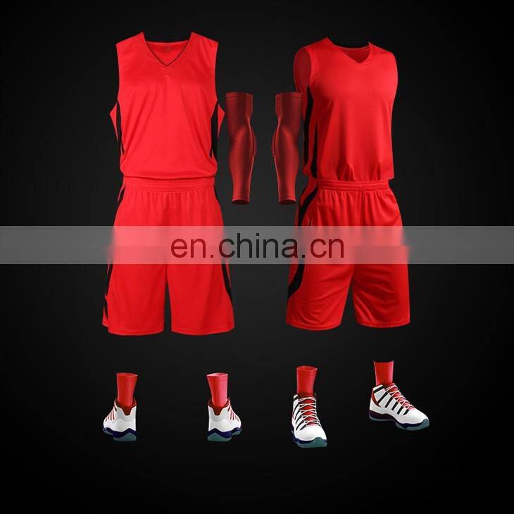 2016 wholesale blank best basketball jersey design blue color