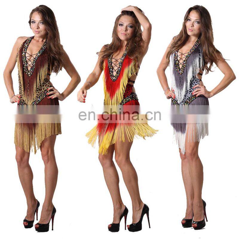 BestDance sexy latin salsa tango dance dresses women party dance dress OEM
