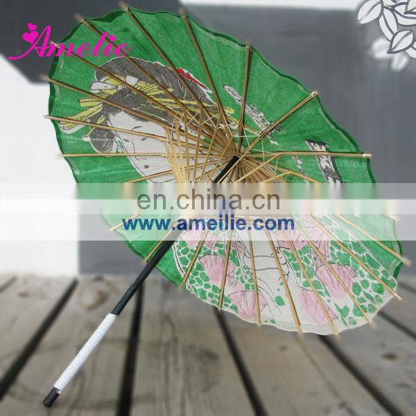 A6283 Green small paper child umbrella