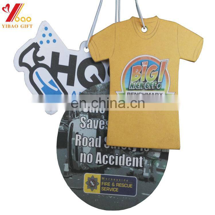 Latest hot sell good quality custom design paper car air freshener /home perfume/scent/fragrance