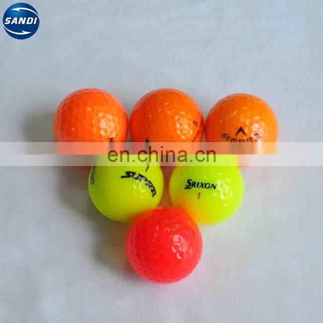 hot sale customized PMS color glow golf ball