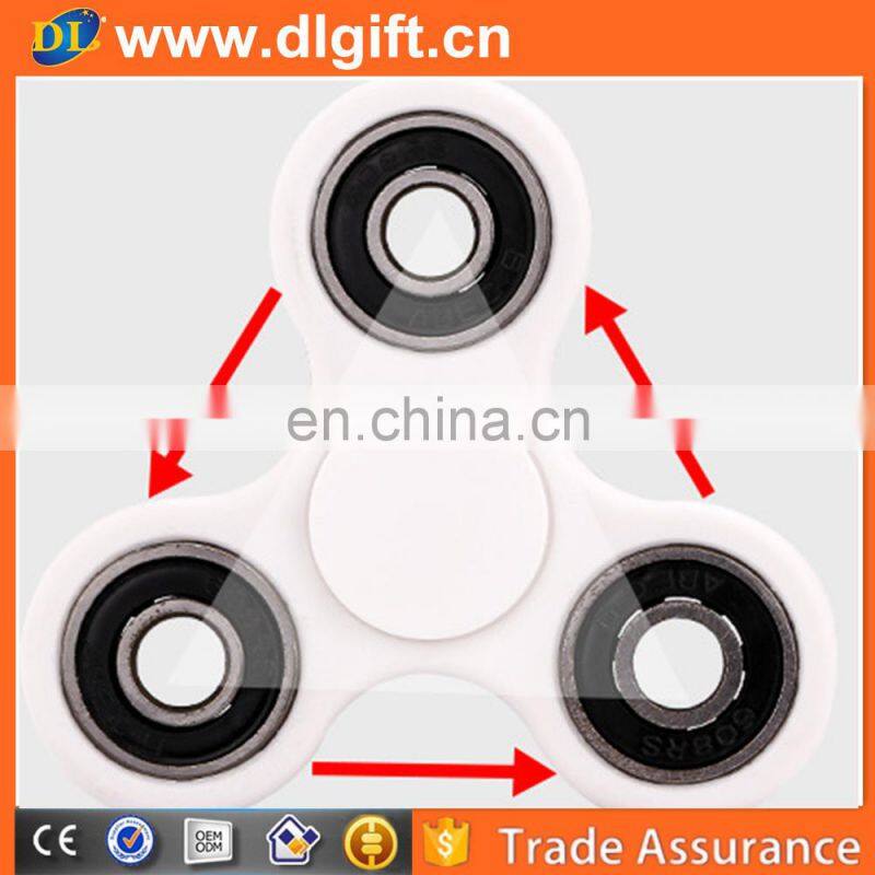 2017 Pop style Personalized cheap custom vision plastic hand spinner toys