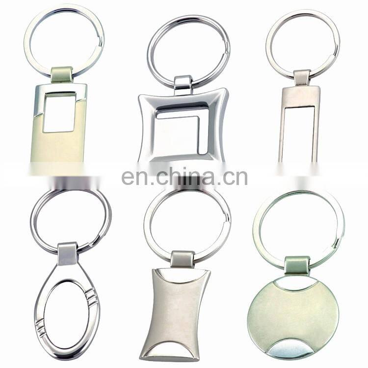 Souvenirs promotional zinc alloy silver color custom metal bottle opener keychain