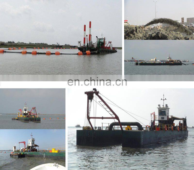 price of 20 inch cutter suction sand dredger machine with standard accessories from china for dredging river and sea