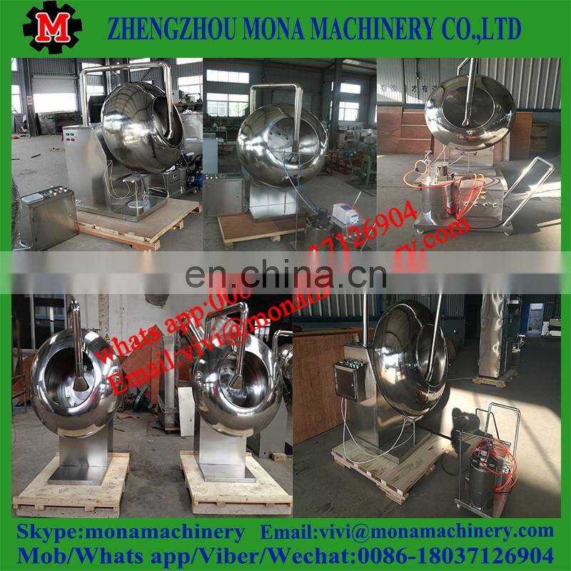 Hot Sale Chocolate Peanut Chocolate Making Machine Peanut Coating Machine