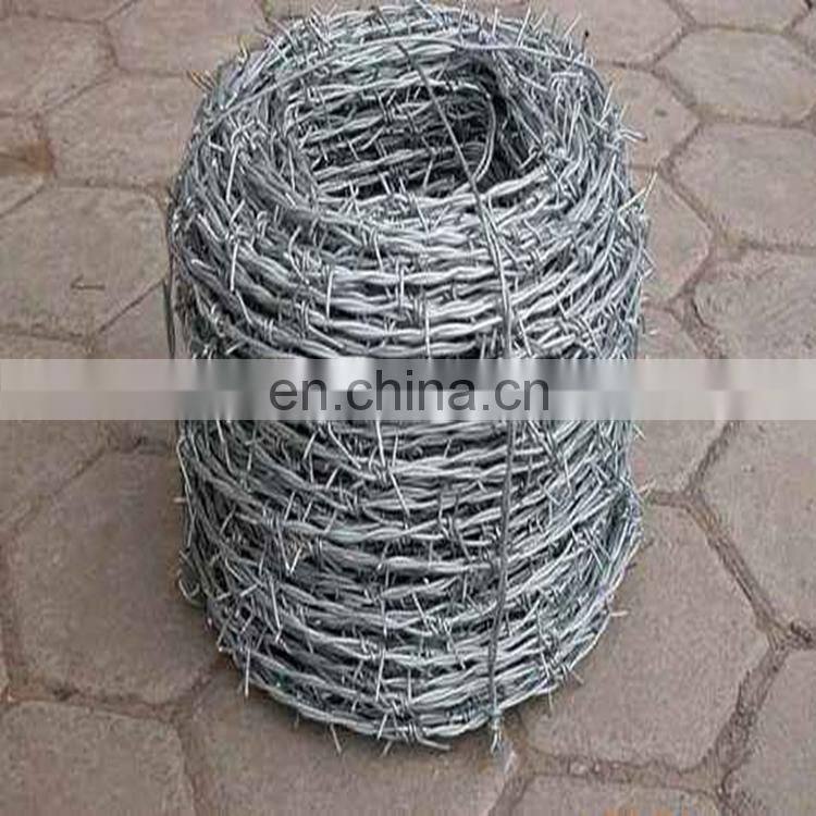 Galvanized or PVC coated Barbed wire Cheap Barbed wire