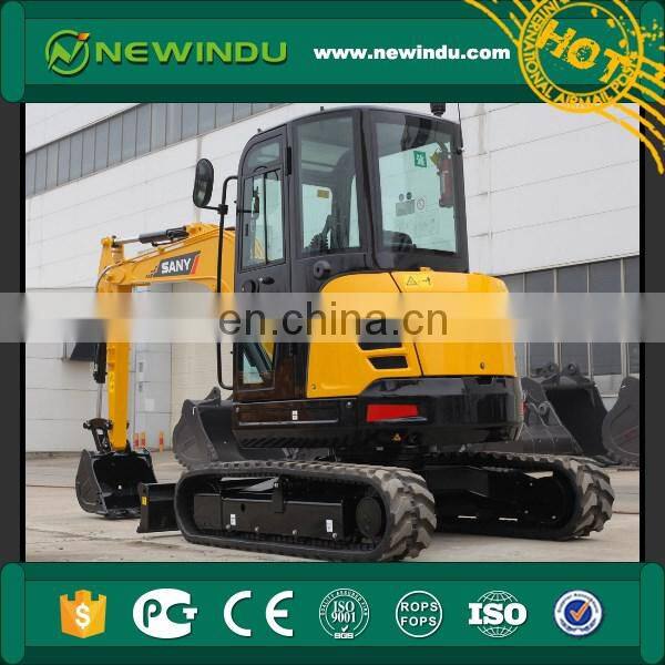 Product Description sany 0.12m3 bucket capacity SY35U mini crawler new excavator price
