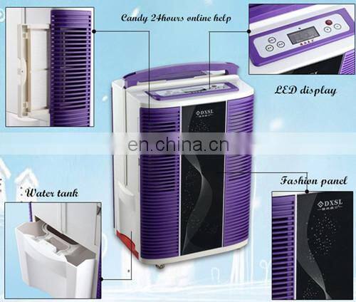 Desiccant Home Dehumidifier With Water Tank