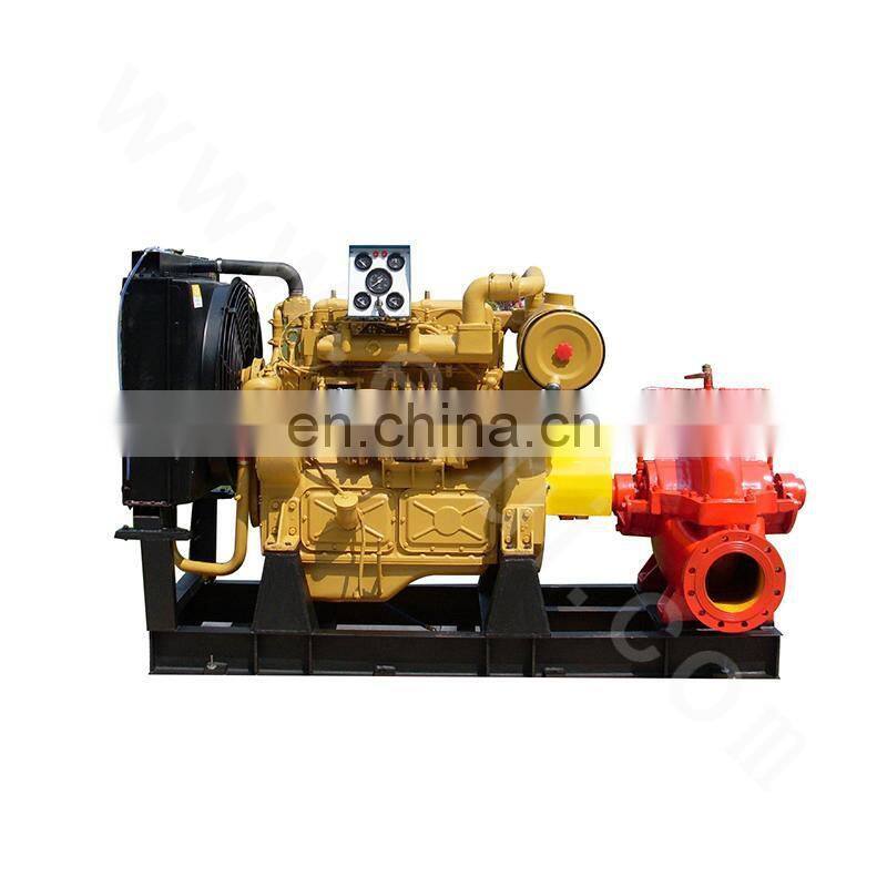large capacity 12 inch diesel engine irrigation water pump for farm