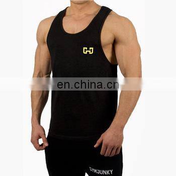 Bodybuilding Fitness Custom Logo Printing Design Mens Gym Men Cotton Polyester Tank Tops