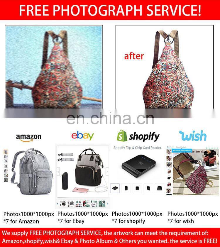 Shiny Backpack Laser Leather School bag Rainbow Daypack For Girl