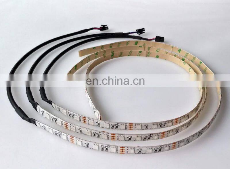 GRILIGHT 12V grb 4 pin MOLEX JST TE connector cable custom length led strip