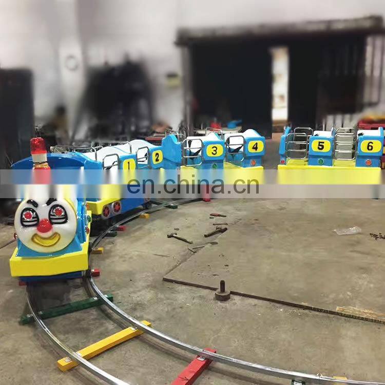 Kids amusement park electric trains mini electric train thomas