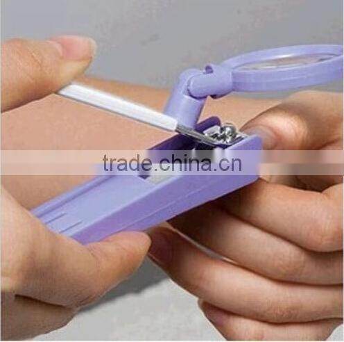 JINDA rimei magnifying glass nail clipper,health care nail clipper