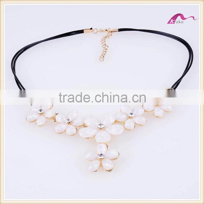 Luxury Statement Necklace Summer Classic Rope Chain Crystal Choker Necklace