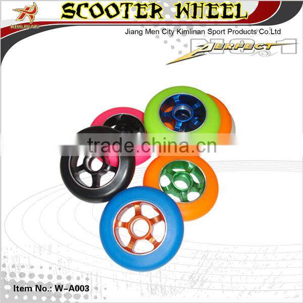 high end metal core pu wheel for pro scooter