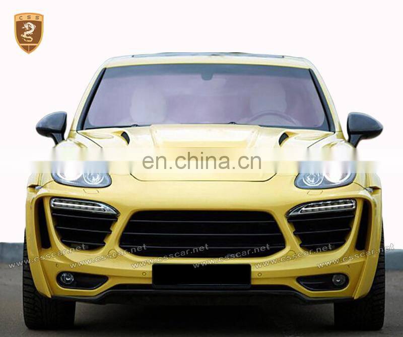 2011-2014 por cayene 958 fiber glass wide body kit to met