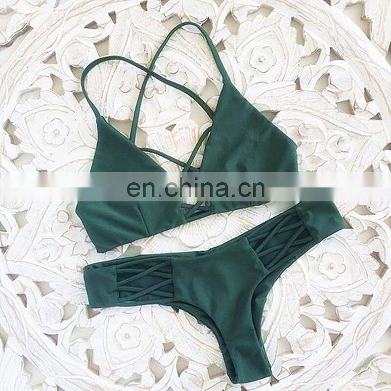 Sexy Women Swimsuit Femme Monokini Push Up Bikini Set Summer Beachwear