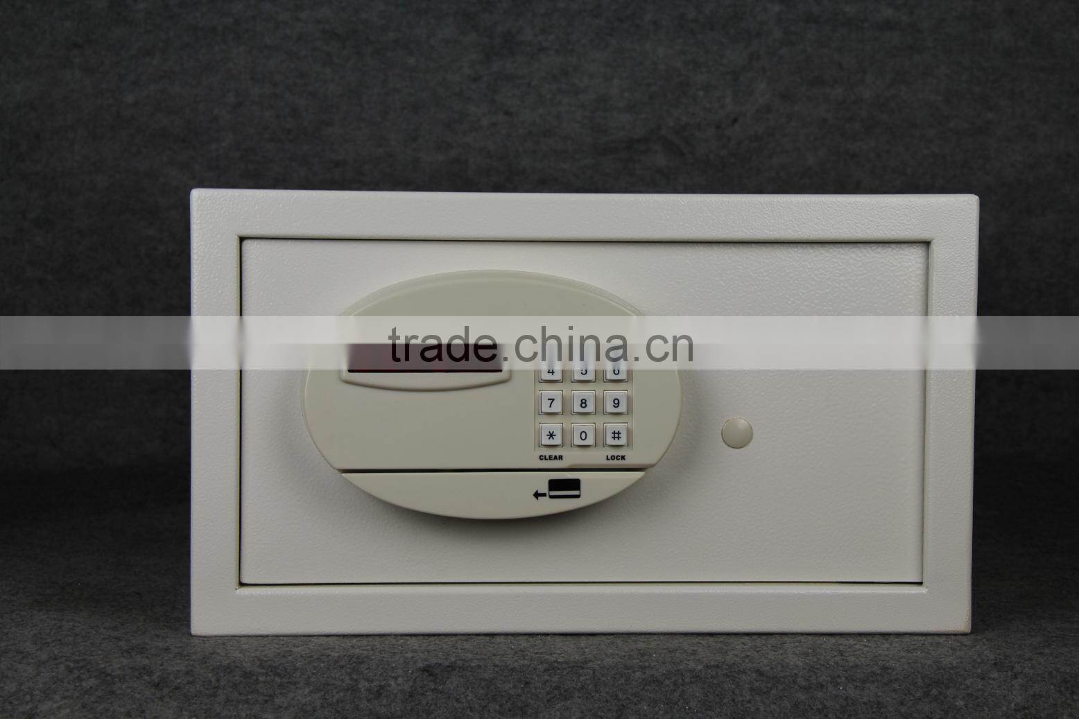 Magnetic card opening safe box