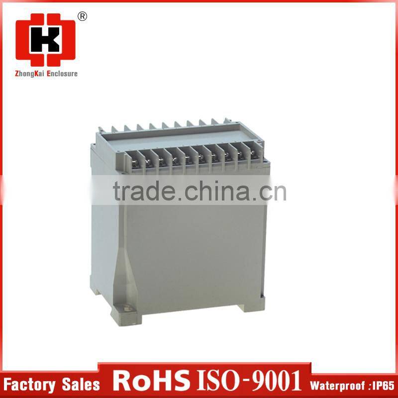 hot sale new products plastic standard din rail pcb enclosure