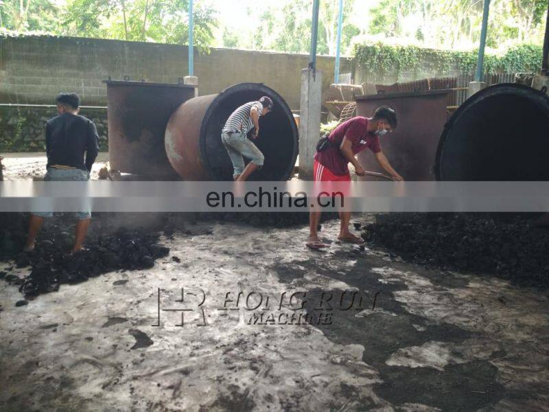 Wood Log Charcoal Carbonization Stove Biomass Wood Sawdust Bar Carbonization Furnace Wood Branch Coconut Shell Charcoal Furnace