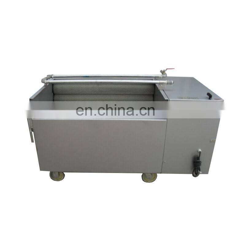 hot selling vegetables brush peeler machine washing peeling machine Nigeria cassava roller peeler machine
