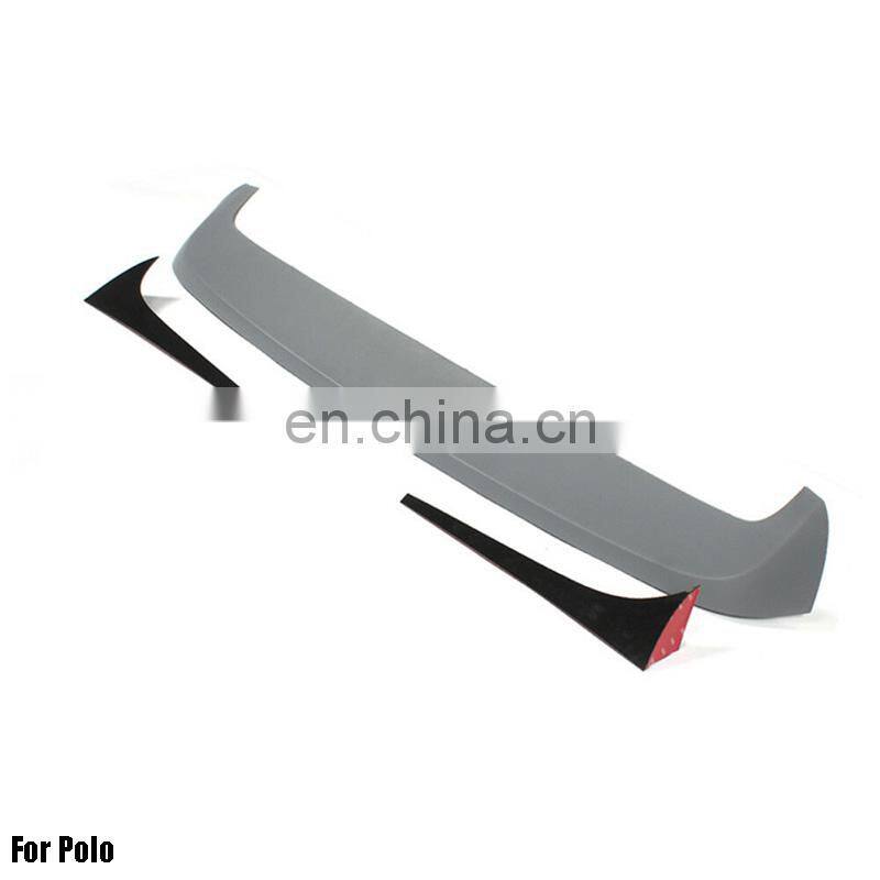 Car ABS Rear Primer Body Lip Body Side Rear Spoiler For New POLO 2010-2015 Rear Spoiler