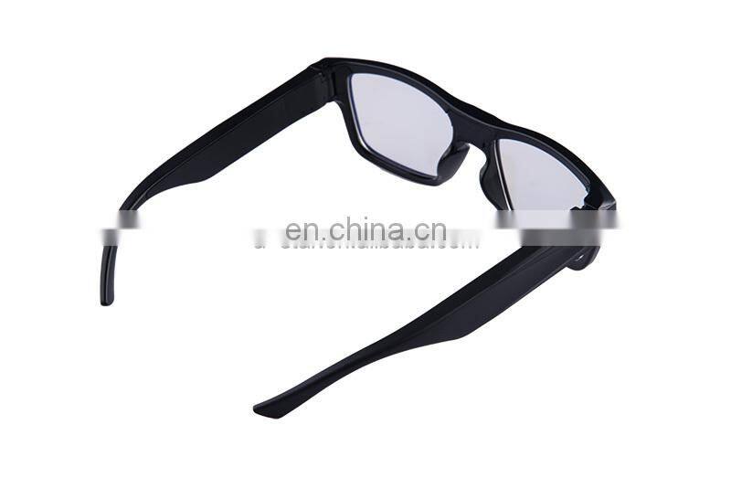 High quality Full HD 1920*1080P well Wearable no hole hidden secret camera glasses wifi