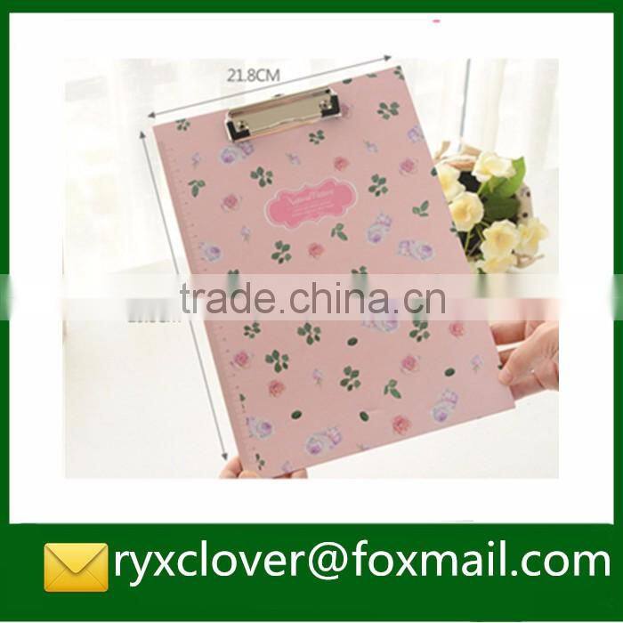 Transparent A4/A5/A6 2mm PP plastic writing clipboard